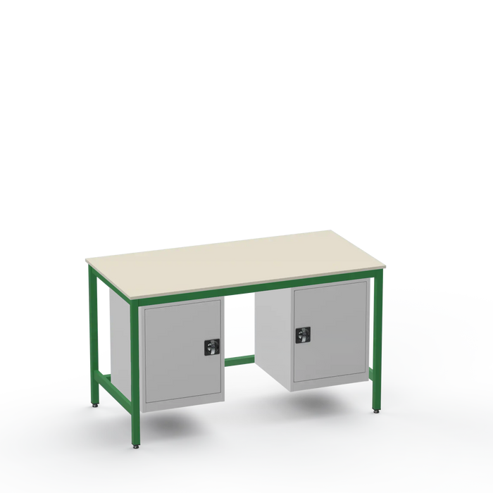 ESD Workbench | Anti-Static Worktop | Twin Cupboards