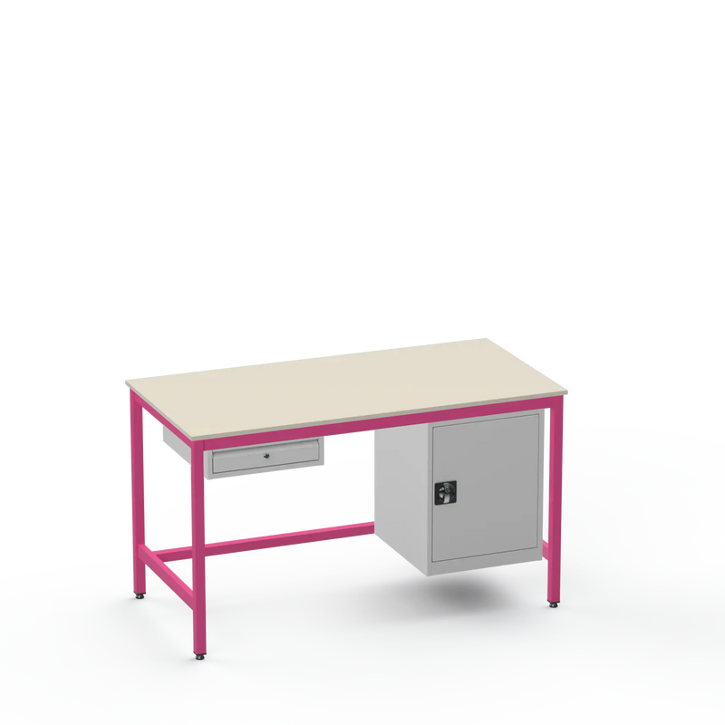 Electronics ESD Workbench | Anti-Static Worktop | Drawer & Cupboard