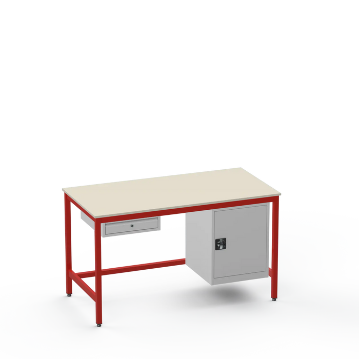 Electronics ESD Workbench | Anti-Static Worktop | Drawer & Cupboard