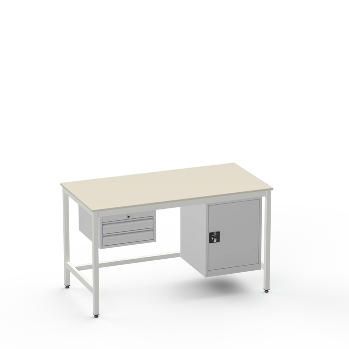 ESD Workbench | Anti-Static Worktop | 2 Drawers & Cupboard