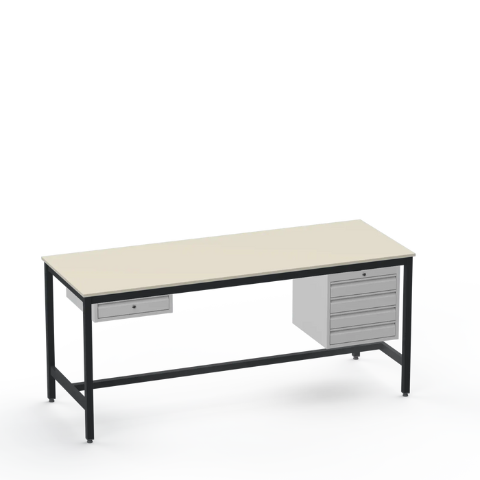 Electronics ESD Workbench | Anti-Static Worktop | Single Drawer & 4 Drawers