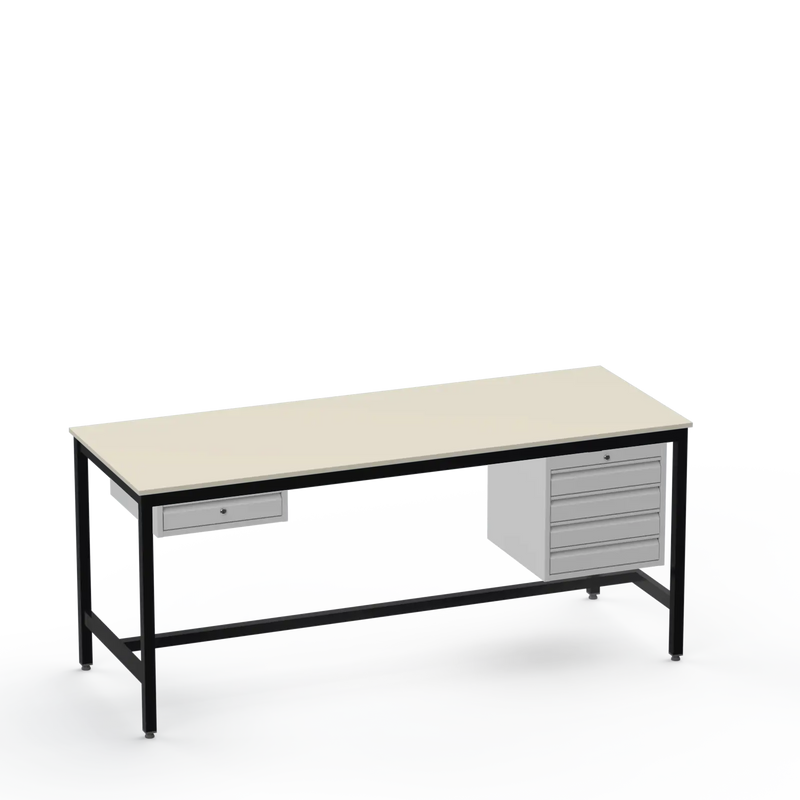 Electronics ESD Workbench | Anti-Static Worktop | Single Drawer & 4 Drawers