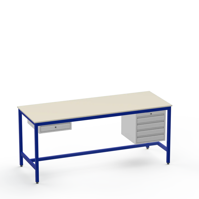 Electronics ESD Workbench | Anti-Static Worktop | Single Drawer & 4 Drawers