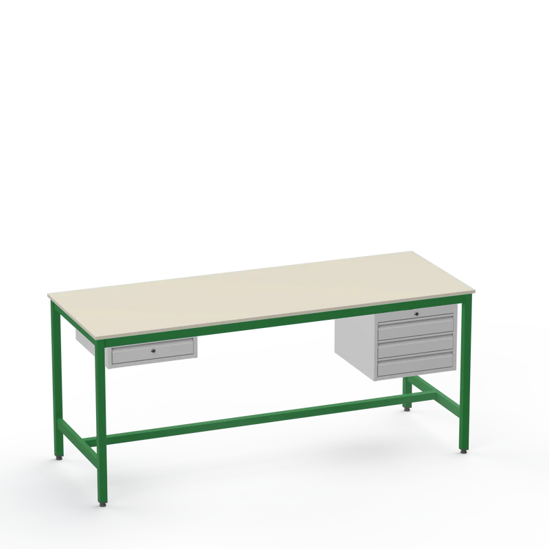 Electronics ESD Workbench | Anti-Static Worktop | Single Drawer & 3 Drawers