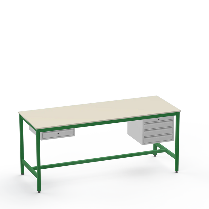 Electronics ESD Workbench | Anti-Static Worktop | Single Drawer & 3 Drawers