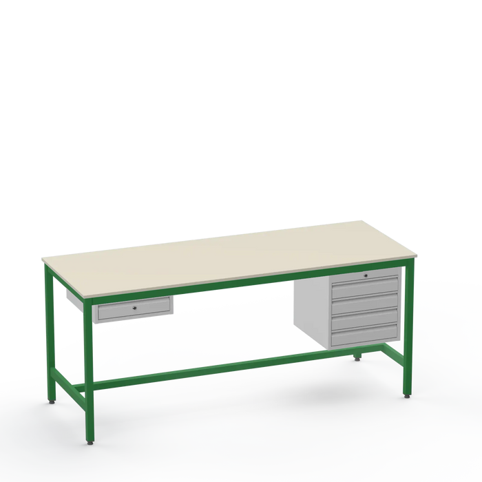 Electronics ESD Workbench | Anti-Static Worktop | Single Drawer & 4 Drawers