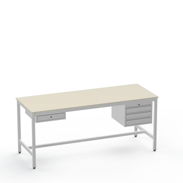 Electronics ESD Workbench | Anti-Static Worktop | Single Drawer & 3 Drawers