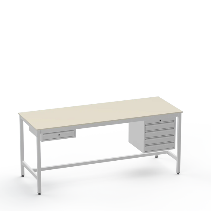 Electronics ESD Workbench | Anti-Static Worktop | Single Drawer & 4 Drawers