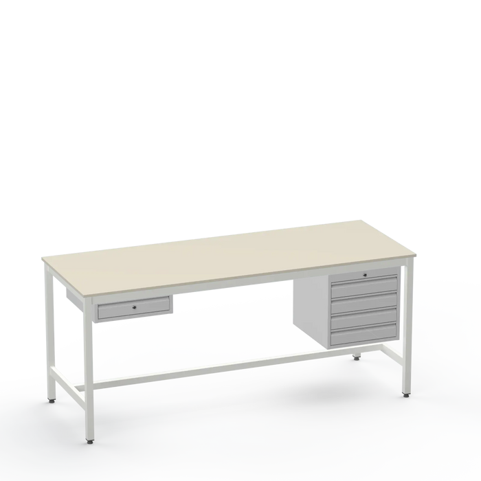 Electronics ESD Workbench | Anti-Static Worktop | Single Drawer & 4 Drawers