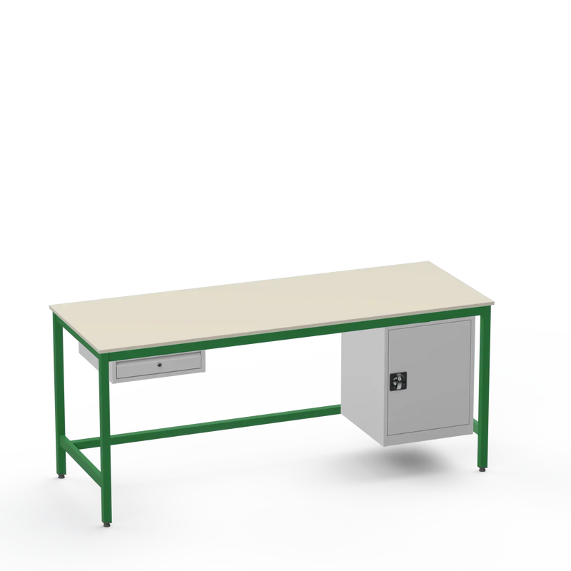 Electronics ESD Workbench | Anti-Static Worktop | Drawer & Cupboard