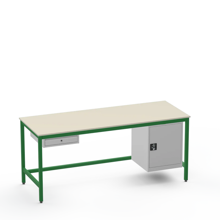 Electronics ESD Workbench | Anti-Static Worktop | Drawer & Cupboard