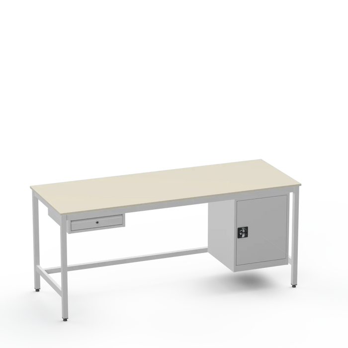 Electronics ESD Workbench | Anti-Static Worktop | Drawer & Cupboard