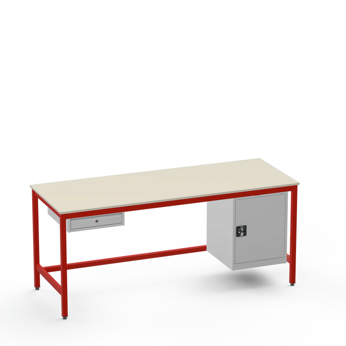 Electronics ESD Workbench | Anti-Static Worktop | Drawer & Cupboard