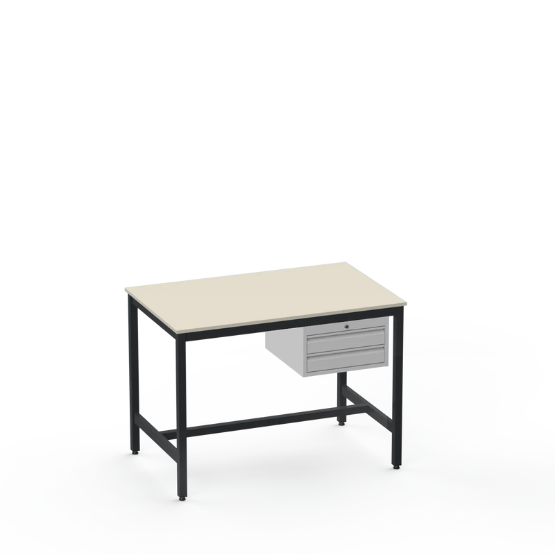 Medium Duty Workbench | Laminate Worktop | 2 Drawers