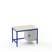 Medium Duty Workbench | Laminate Worktop | Cupboard