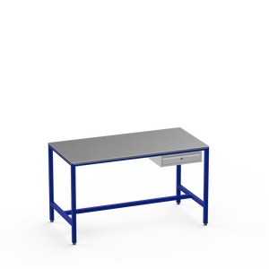 Medium Duty Workbench | Steel Worktop | 1 Drawer Storage Unit