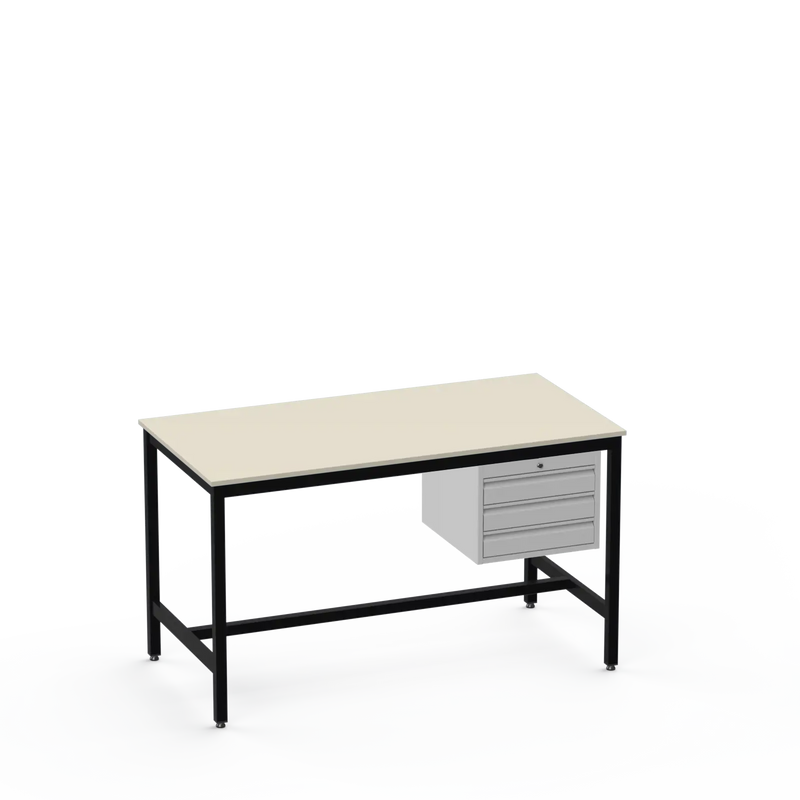 Medium Duty Workbench | Laminate Worktop | 3 Drawers