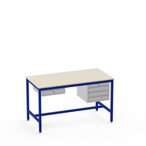 Medium Duty Workbench | Laminate Worktop | 1 & 3 Drawer Units
