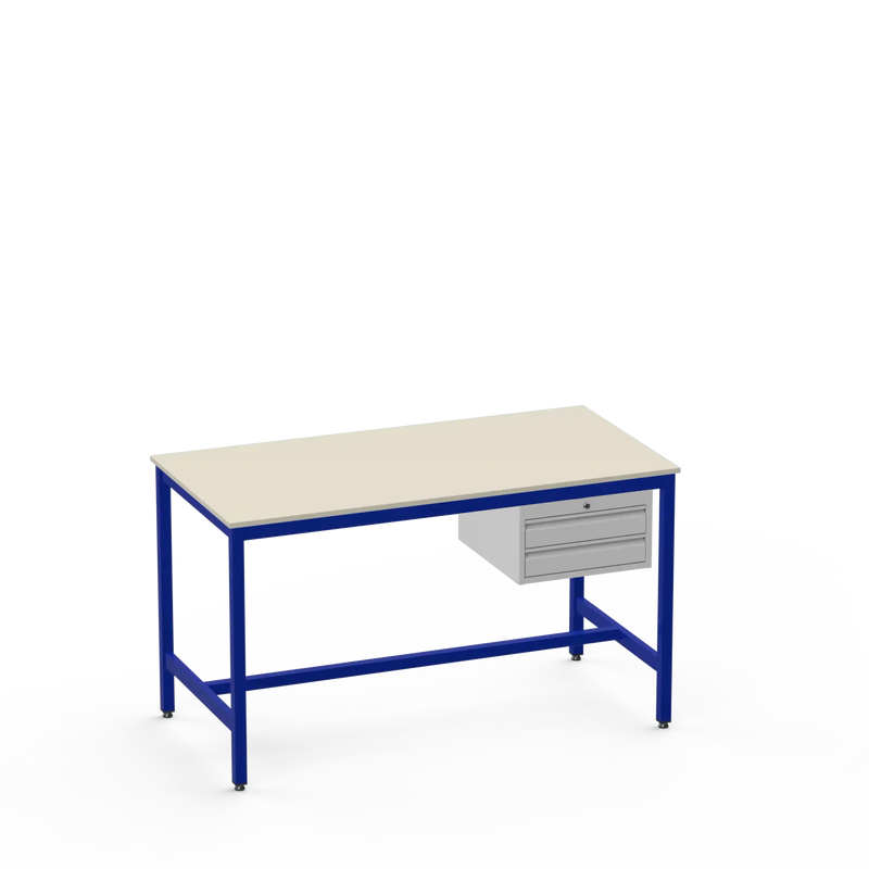 Medium Duty Workbench | Laminate Worktop | 2 Drawers