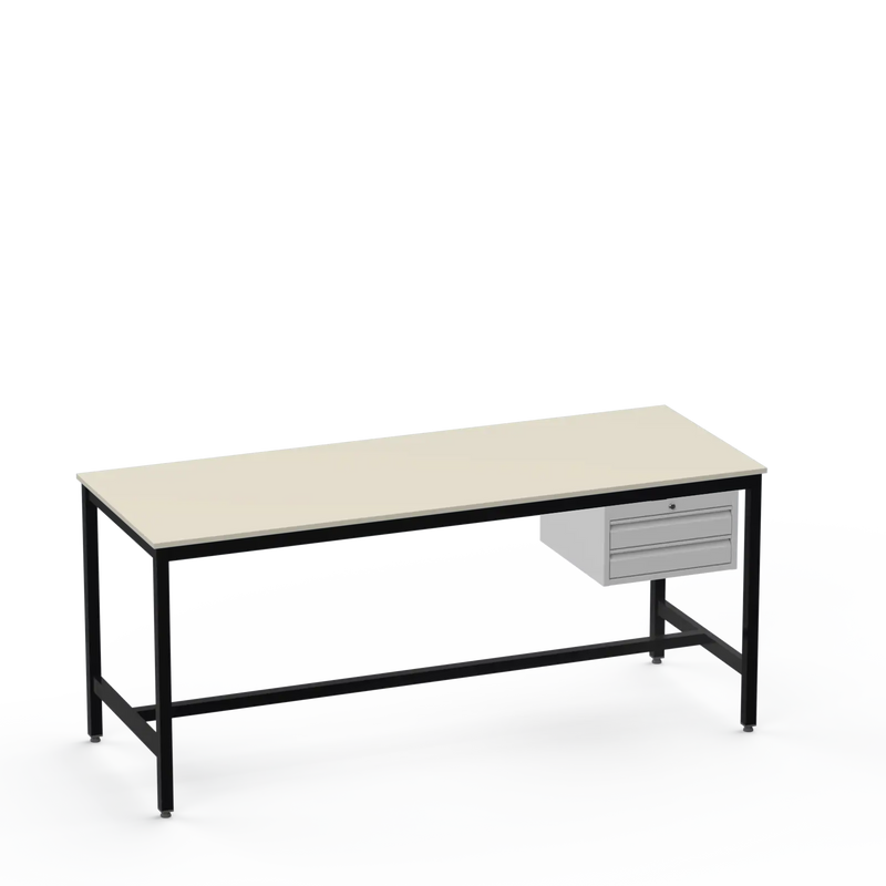 Medium Duty Workbench | Laminate Worktop | 2 Drawers
