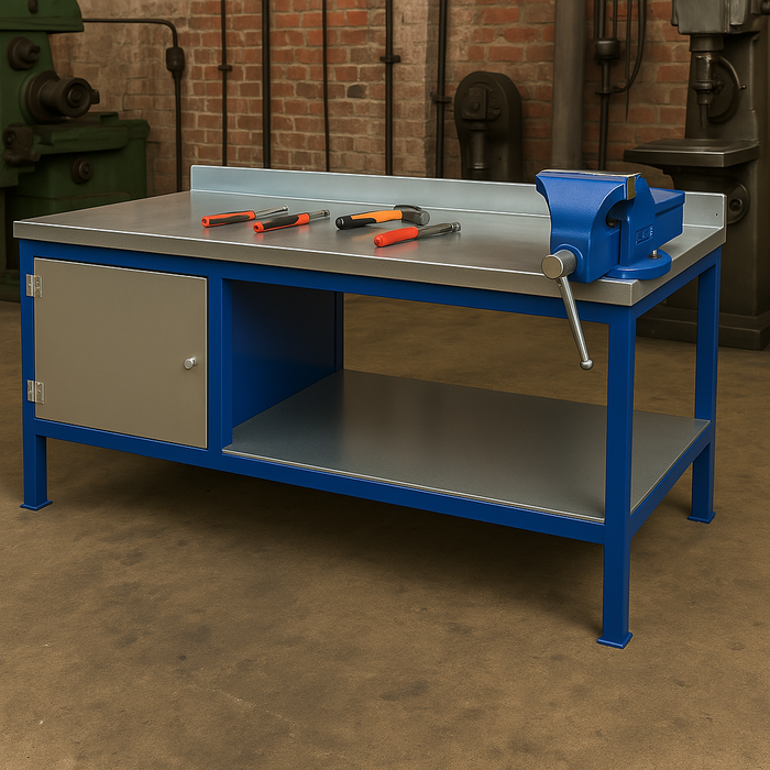 Industrial Racking Workbench Industrial Super Heavy Duty Workbench - 1500kg Capacity | Steel ...