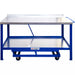 UK Work Benches Mobile Workbenches Mobile Workbench With Galvanised Steel Top