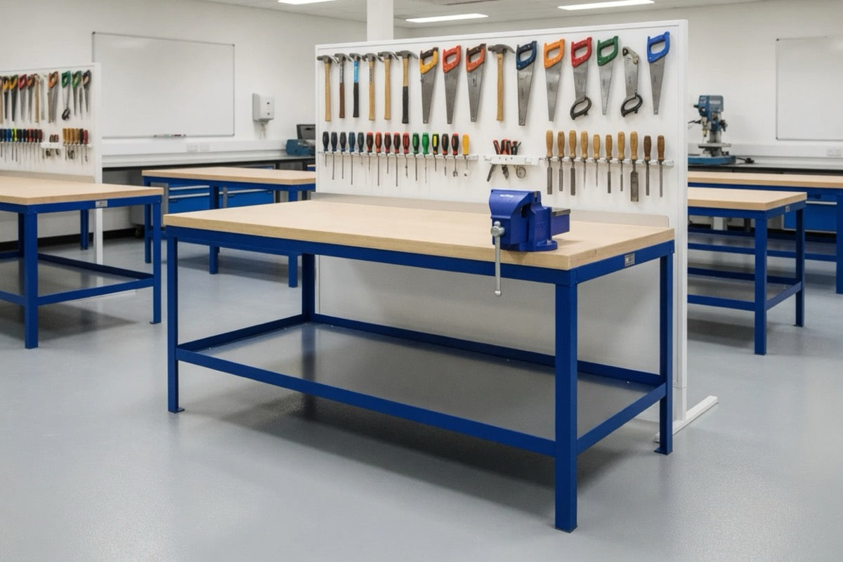 Education workbenches and workshop equipment